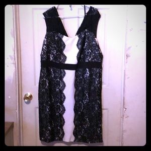 Black and White Dress